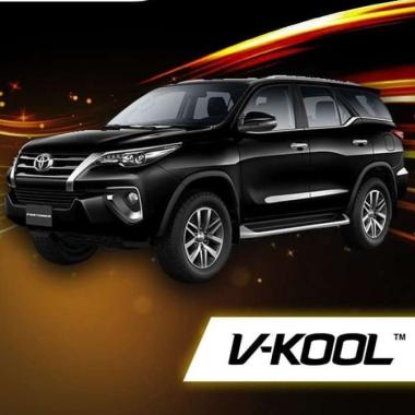 Kaca Film V-Kool VK40 Depan Fortuner 2016-Now