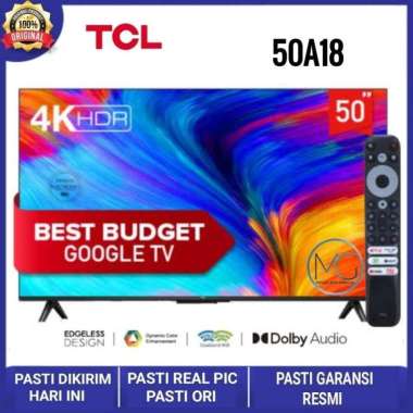 TCL 50A18 LED TV 50" A18 UHD 4K SMART TV
