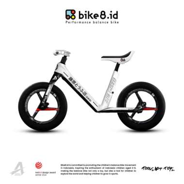 BIKE8 Balance Bike CARBON FIBER Full Bike Series - Sepeda Anak AE86