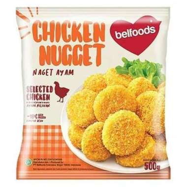 Promo Harga Belfoods Nugget Chicken Nugget 500 gr - Blibli