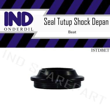 IND Onderdil Seal Tutup Shock Depan Beat HItam