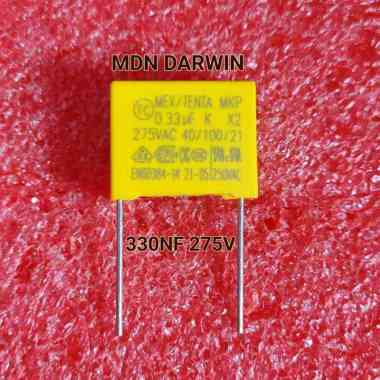 Capacitor 330N 0.33uf 334K 250V 275V