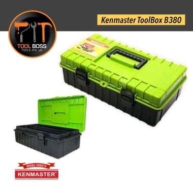 KENMASTER TOOLS BOX PLASTIK B 380 KOTAK PERKAKAS
