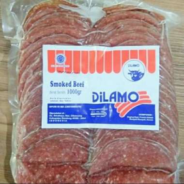 dilamo smoked beef 1kg /daging sapi asap dilamo