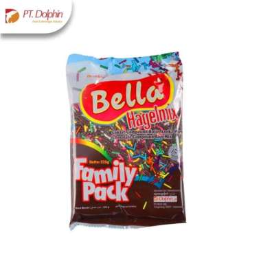 PT.DOLPHIN Bella Chocolate Rice Mix Colour 225 gr