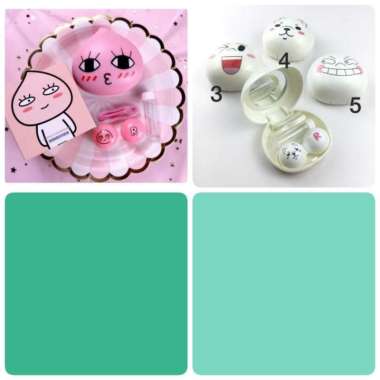 Kotak Softlens Kakao / Lenscase Kakao Putih