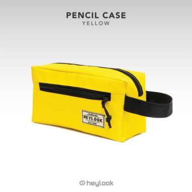 Tempat Kotak Wadah Case Alat Tulis Kantor Pensil Pencil Pulpen Atk N12 Yellow