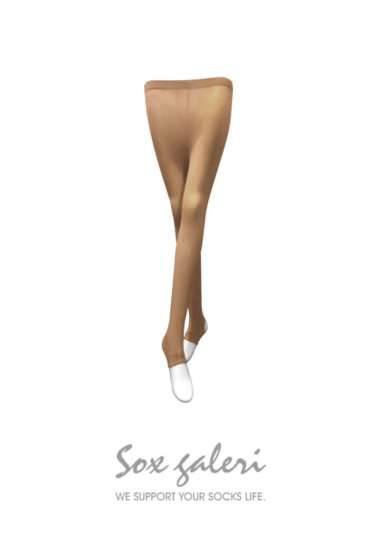 SOX GALERI Legging Stirrup Beige