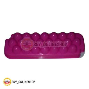 Cetakan Agar Agar / Puding / Jelly Bulat Plastik New Cornelius - 303 Pink