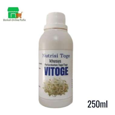 Vitoge Pupuk Nutrisi Toge 250ml, Nutrisi Touge, Pupuk Toge, Touge