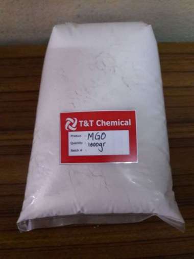 magnesium oxide oksida - mgo - 1kg Putih / White