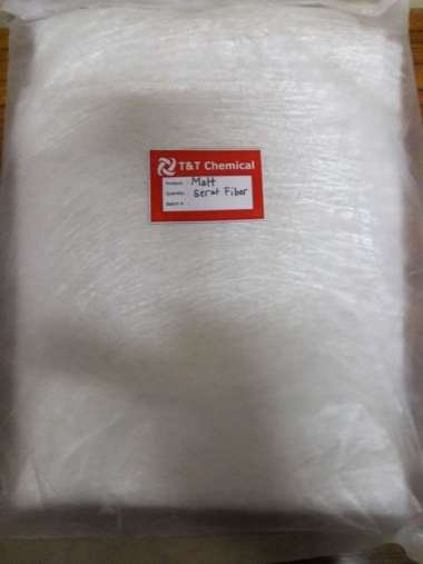 serat aquaproof serat kasa serat fiber mat matt Putih / White