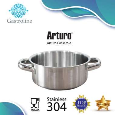 Jual Arturo Casserole 24cm Panci Stainless Steel Online September 2020 Blibli Com