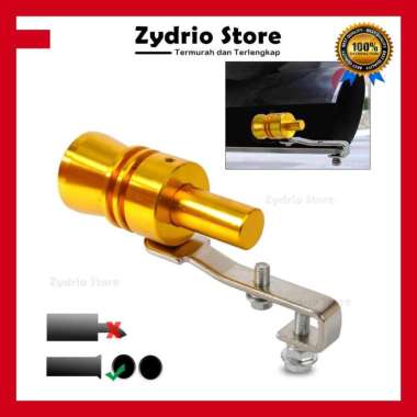 Peluit Penyiul Turbo Palsu Knalpot Mobil / Fake Turbo Whistler Exhaust M (1.6-2)