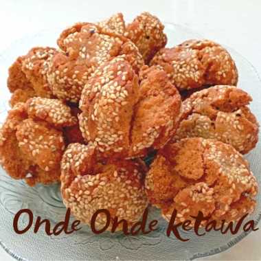 Onde Onde Ketawa kue kering oleh oleh khas Solo Cemilan