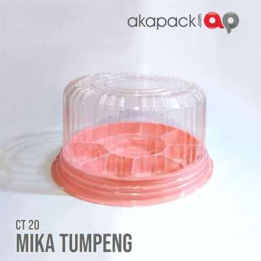 Mika Tumpeng mini CT 20 isi 10 / Mika Tumpeng bulat/ Tempat