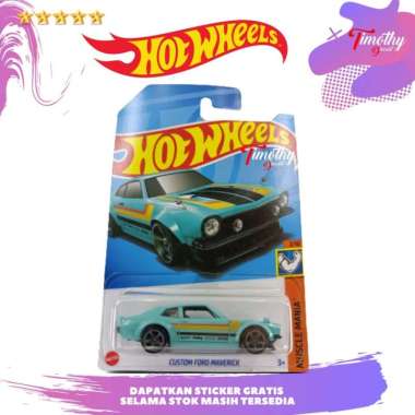Hot Wheels Custom Ford Maverick Hijau Tosca Holley Muscle Mania