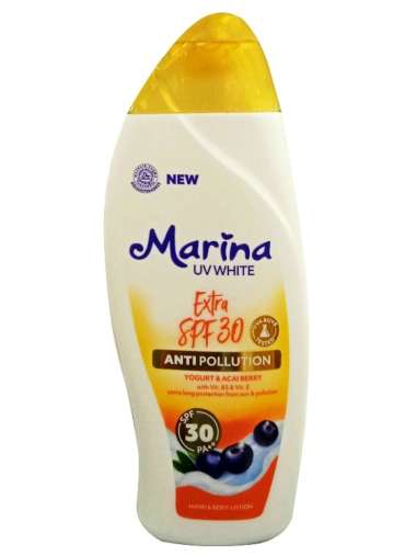 Hand Body Marina 185Ml Botol Marina Uv White Spf 30