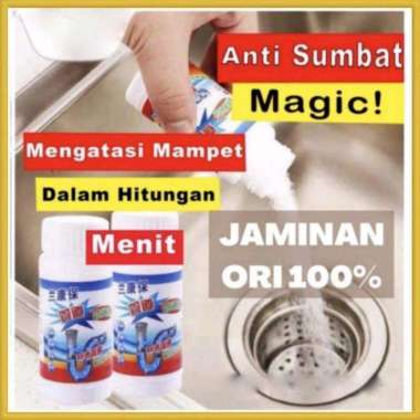 ANTI SUMBAT/SERBUK PELANCAR SALURAN AIR PIPA MAMPET