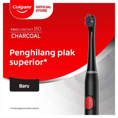 Colgate Sikat Gigi Elektrik ProClinical B150 Charcoal