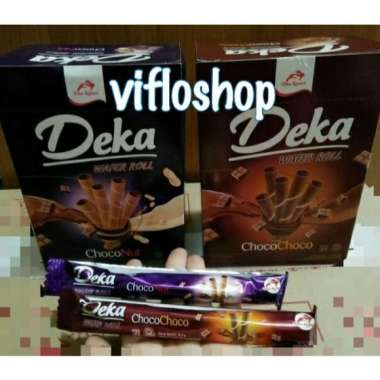 Dua Kelinci Deka Choco Wafer Roll [8,5gr/24's]