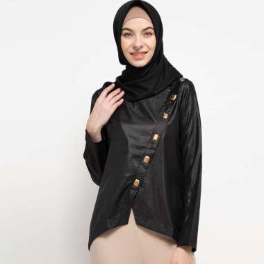 Azzar Orah Blouse Glitter S Gold