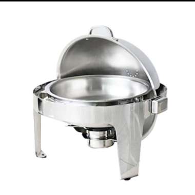 Sunnex Chafing Dish Roll Top Round 4 Liter Stainless Steel