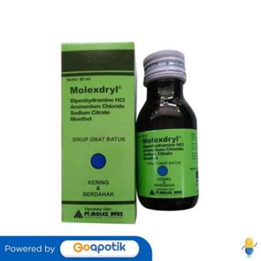 MOLEXDRYL SIRUP 60 ML