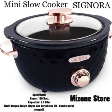 SIGNORA MINI SLOW COOKER / DIGITAL COOKER SIGNORA 3.3 LITER