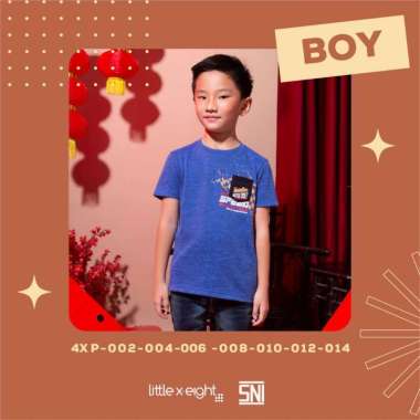 Little X∙eight Boy Rizky T-Shirt 3-4 tahun