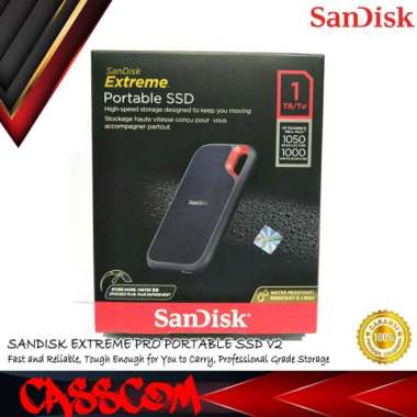 SanDisk Extreme Portable SSD V2 1TB USB 3.2 SSD EXTERNAL E61 1 TB