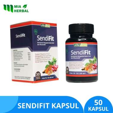 SendiFit Kapsul Vitamin Sehat Sendi Pereda Nyeri Persendian Obat Asam Urat Rematik