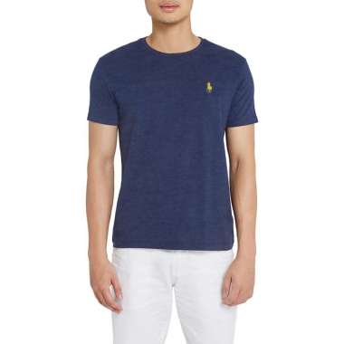 POLO 7176.47 Mens Jersey Crewneck T-Shirt - Navy Heater XXL