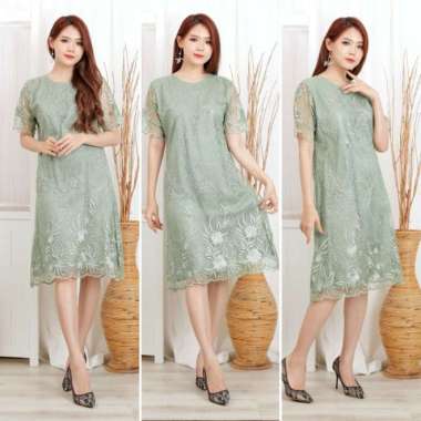 Model baju sack dress brokat 2025