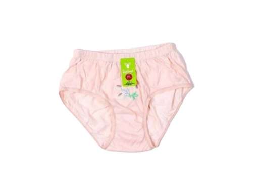Yutind BY CD Celana Dalam Wanita Motif Bordir Bunga Peach M
