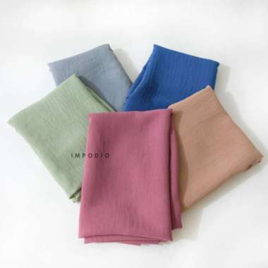 Kain Crinkle Background foto produk - Props foto IMPODIO Paket 5 Color