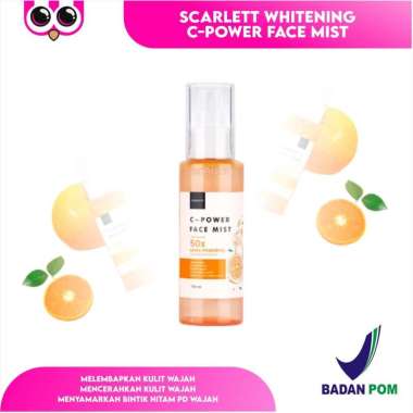 FACE MIST SCARLETT WHITENING C-POWER FACE MIST / SPRAY WAJAH