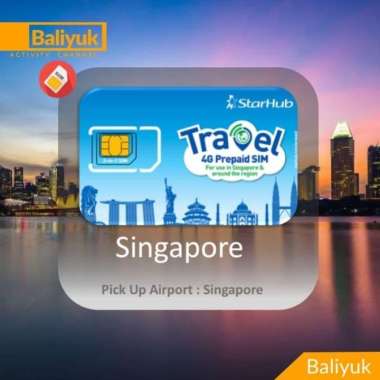 Sim Card Singapore Starhub 7 Hari 100 Gb 7 Hari 100 Gb