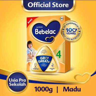 Promo Harga Bebelac 4 Susu Pertumbuhan Madu 1000 gr - Blibli