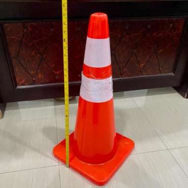 safety cone 70cm kerucut jalan traffic cone lalu lintas