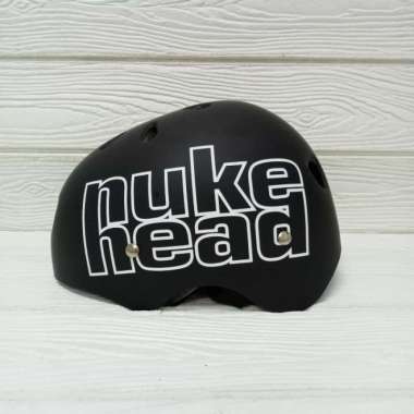 Helm Sepeda Nvr Motif Helm Sepeda Bmx Helm Sepeda Murah - Nuke Head NUKE HEAD