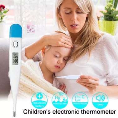 Termometer Digital | Alat Pengukur Suhu Tubuh Bayi Anak Orang Dewasa Akurat
