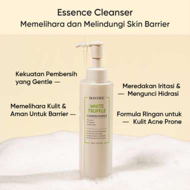 SKINTIFIC White Truffle Cleansing Essence Cleanser Facial Wash Serum Nourish and Protect Skin Barrie