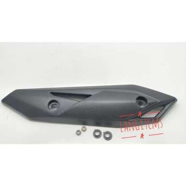 Tutup Knalpot Tameng Pelindung Cover Knalpot Beat Street Honda Hitam
