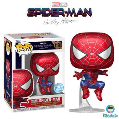 Funko POP! Spider-Man No Way Home - Friendly Neighborhood (Metallic)