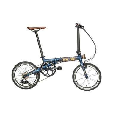 Element Sepeda Lipat Camp Edisi 9 Speed "16" Folding Hazy Sulawesi Wonderful Indonesia Edition