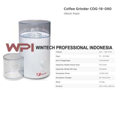 FOMAC COG-18-080 Coffee Grinder - mesin Penggiling Kopi