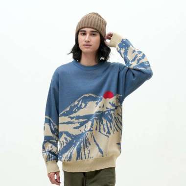 Roughneck RS001 Blue Bromoblu Knitwear Blue XL