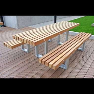 CUSTOM - set kursi outdoor taman minimalis rangka besi simple costum