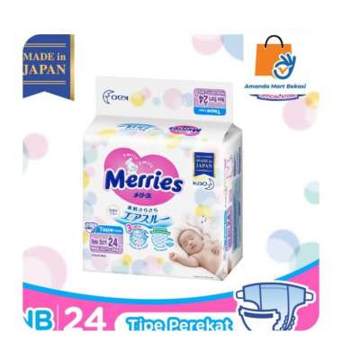 Merries Premium Newborn nb24 Nb 24 popok baru lahir